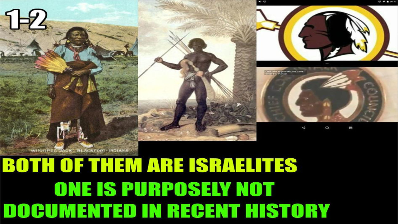 Native Americans Vs American Indians, The Hidden Dark Israelite Faces Of Different Countries 1-2