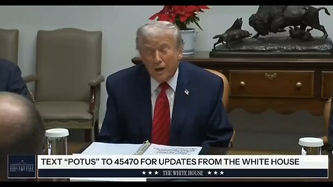 🚨 President Donald Trump: "We have just seized a tanker off the