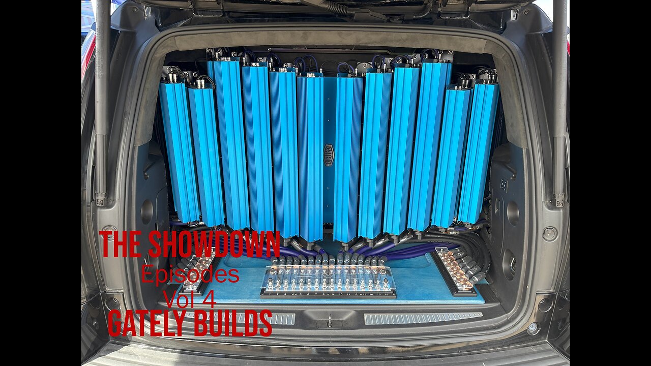 Showdown Series Presented by KICKER & Shtnonm VOL 4; Gately Audio Builds