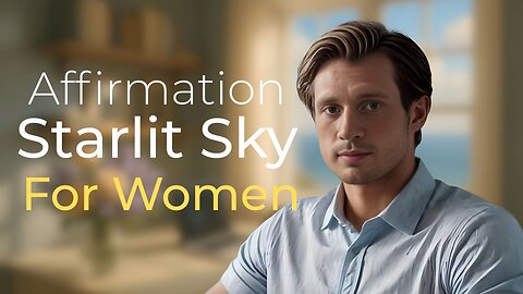 🌌 Starlit Sky | Gentle Sleep Affirmations for Women