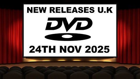 NEW DVD Releases [24TH NOVEMBER 2025 | U.K]