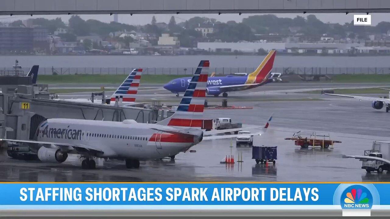 There were nearly 5,000 flight delays on Sunday alone. Thank a Democrat.