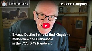 Excess Deaths in the United Kingdom: Midazolam and Euthanasia in the COVID-19 Pandemic