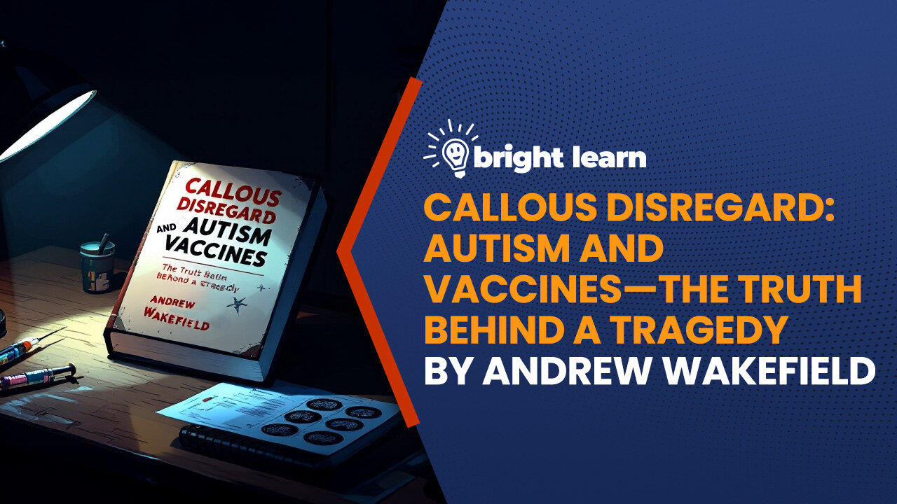BrightLearn - Callous Disregard: Autism and Vaccines- The Truth Behind a Tragedy by Andrew Wakefield