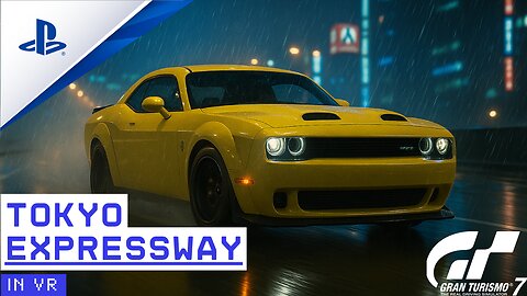 Gran Turismo 7 VR – Hellcat Racing Through Tokyo Expressway