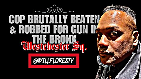 😳 COP BRUTALLY BEATEN & ROBBED FOR GUN IN THE BRONX