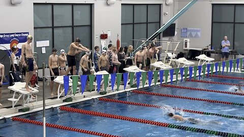 Wes 4th swim meet day 2 100 free relay leg