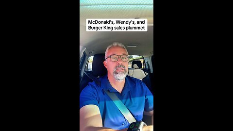Fast Food Sales Plummet