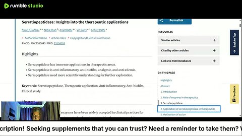 Benefits of Serrapeptase