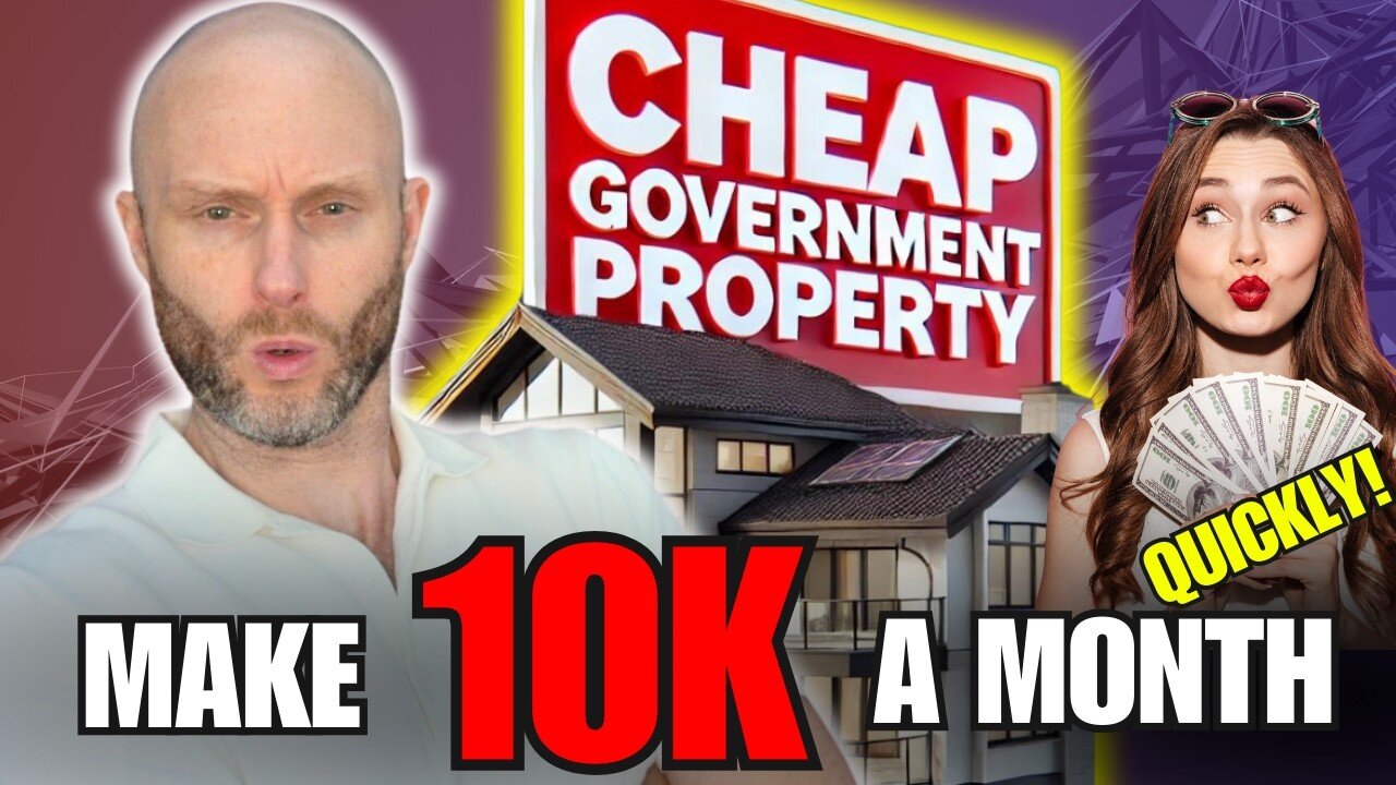 Make 10k A Month Quickly With Cheap Government Properties
