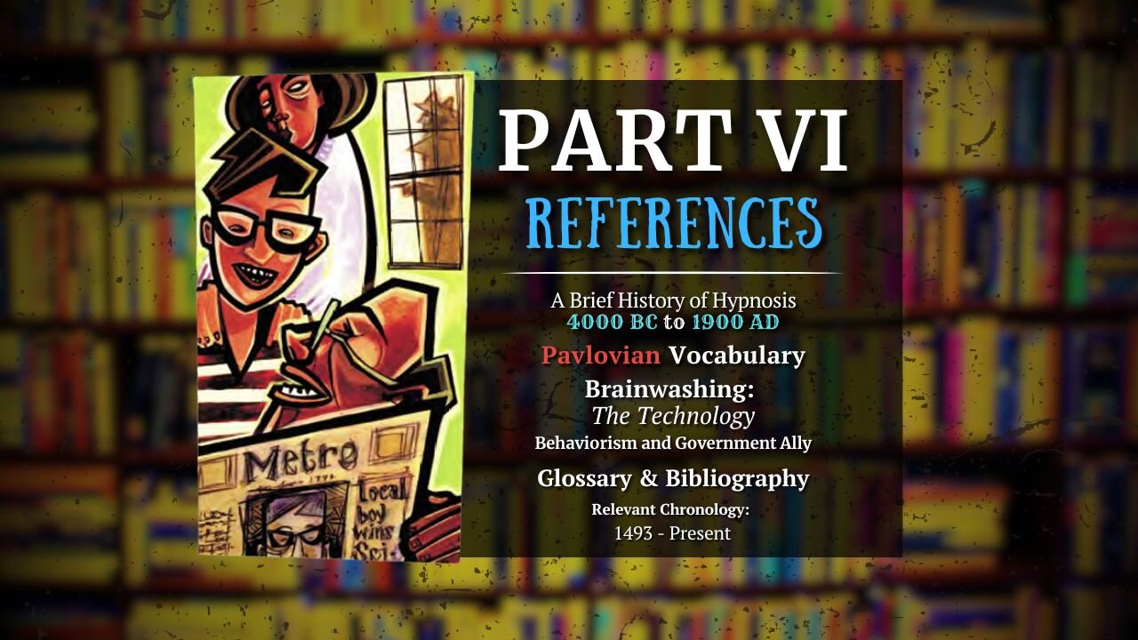 References & Index for 'The Encyclopedia of Hypnotism' [Part VI] (NotebookLM Deep Dive)