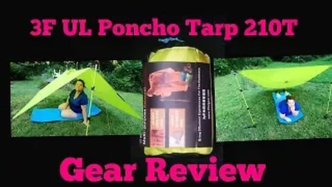 3f ul gear poncho tarp 210T review