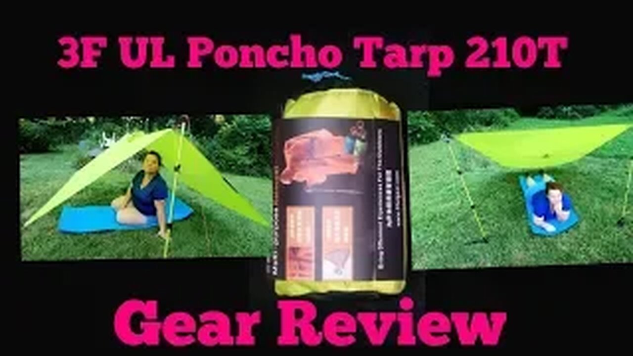 3f ul gear poncho tarp 210T review