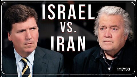 Tucker x Bannon ~ The Maga movement 3 tiers and the unexpected Iran war