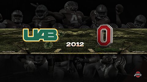 UAB at Ohio State [16] (09.22.2012) [FULL GAME]