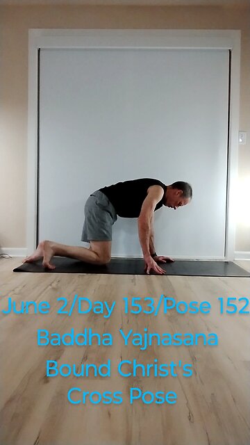 Baddha Yajnasana / Bound Christ's Cross Pose