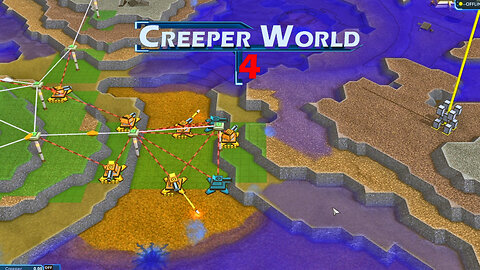 Fighting Space Goo! Creeper World 4 Demo