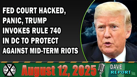 X22 Report - Fed Court Hacked, Panic, Trump Invokes Rule 740 In DC To Protect Against Mid-Term Riots
