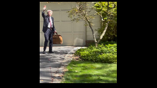 John Bolton waving at us! At 2:20 8/22/25