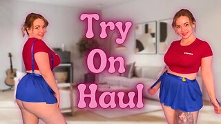 [4K] Transparent Try On Haul | Get Ready With Christina (2025)