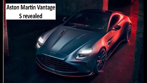 Aston Martin Vantage S revealed
