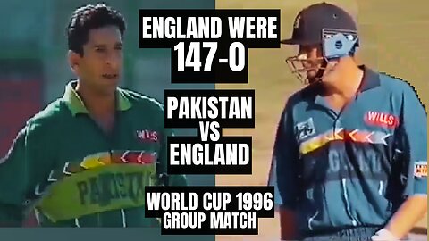 Wasim Akram's Bowling Side Face Tough Start | Saeed Anwar and Ijaz Fight Back | Pakistan vs England