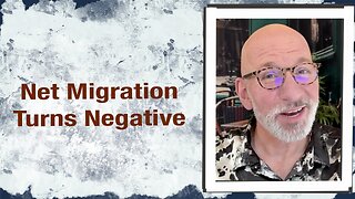 Net Migration turns Negative