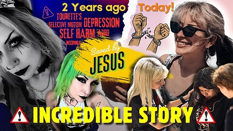 Keth's Testimony - From Goth, Despair, Physical and Mental Illness to Healed and Saved By Jesus