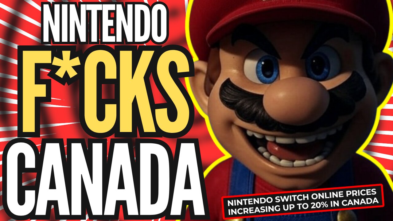 Nintendo F*CKS CANADIAN GAMERS | Company INCREASES Both SWITCH 1 PRICES And ONLINE SUBSCRIPTIONS