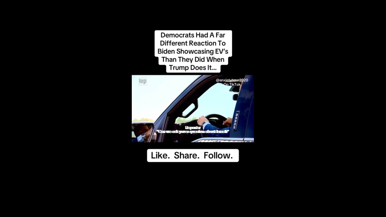 Democrats Lost Their Minds When Trump Had Tesla’s On White House Lawn…