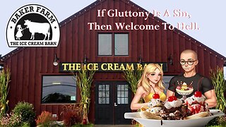 INSANE Farm-Fresh Ice Cream at a Real Barn?! 🍌🍦 Best Banana Split Ever in Swansea, MA!