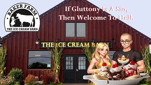 INSANE Farm-Fresh Ice Cream at a Real Barn?! 🍌🍦 Best Banana Split Ever in Swansea, MA!