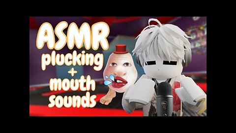 Roblox ASMR ~ Plucking Mouth Sounds ✨(Metallic Sounds & Trigger Words)