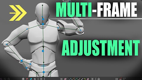 Cascadeur: SIMULTANEOUS Key-Frame Adjustments