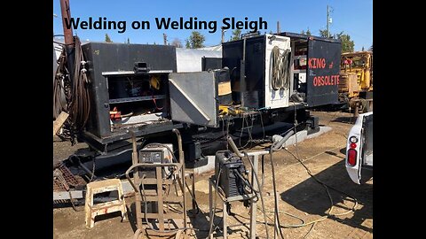 Welding on the Welding Sleigh Today May 05 2025