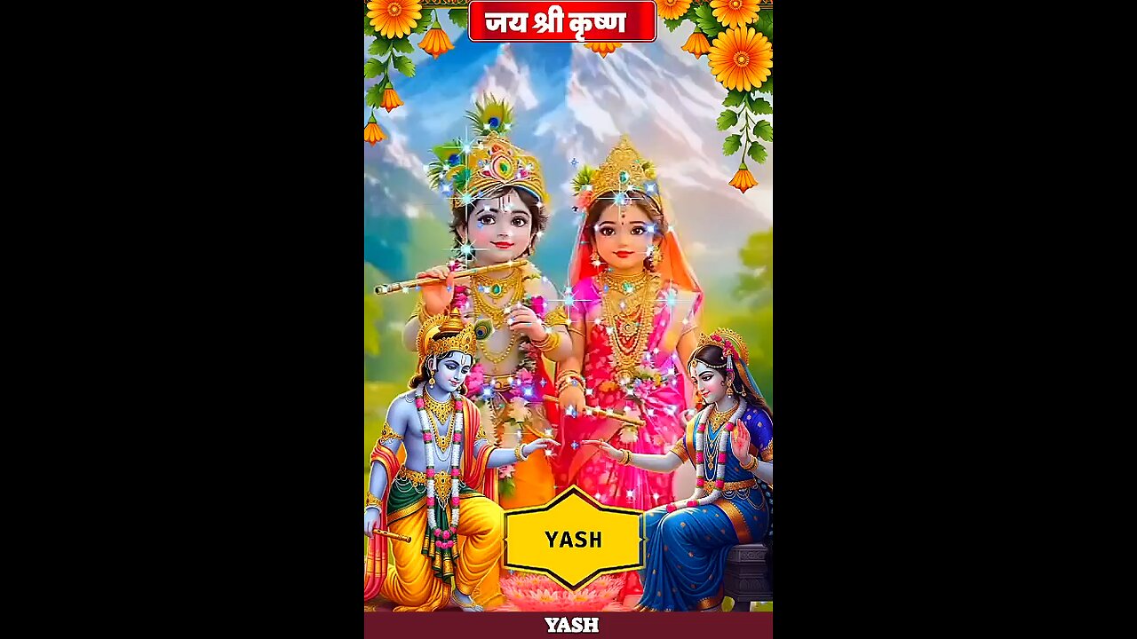 Radhe Krishna Status | Devotional Video | Bhakti Vibes | Relaxing Bhajan Clip