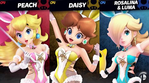 Playboy Bunny Girls SSBU Free-For-All Round 1 -By Hanxulz