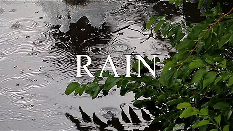 Rain Sound For Sleeping And Relaxing