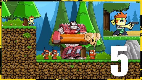 Dan The Man Gameplay Walkthrough Part 5 | Boss Fight & Epic Moves | Android iOS Emulator