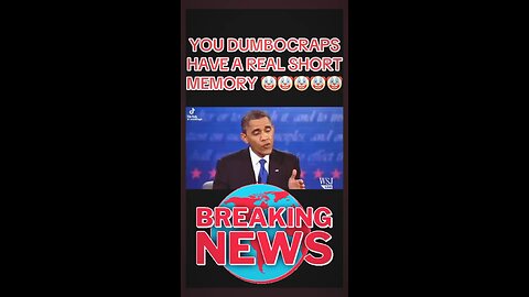 🚨🚨🚨DUMBOCRAPS HAVE A REAL SHORT MEMORY !!! 🤪🤪🤪