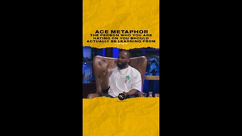 @acemetaphor The person who you are hating on you should actually be learning from