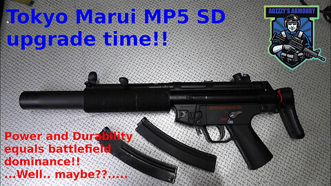 Upgrading a Tokyo Marui (TM) MP5 SD airsoft gun