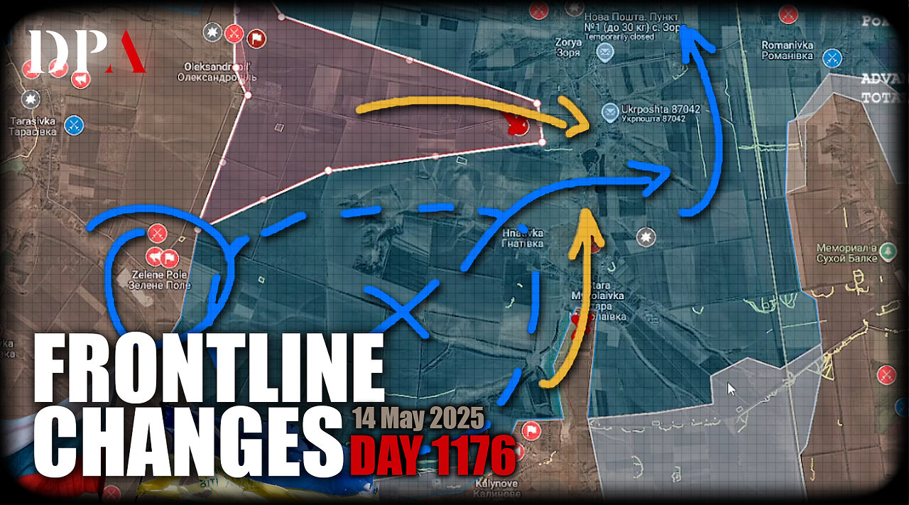[ Ukraine Frontline Changes ] SUDDEN 5KM ADVANCE! Threatening encirclement of Ukrainian forces!