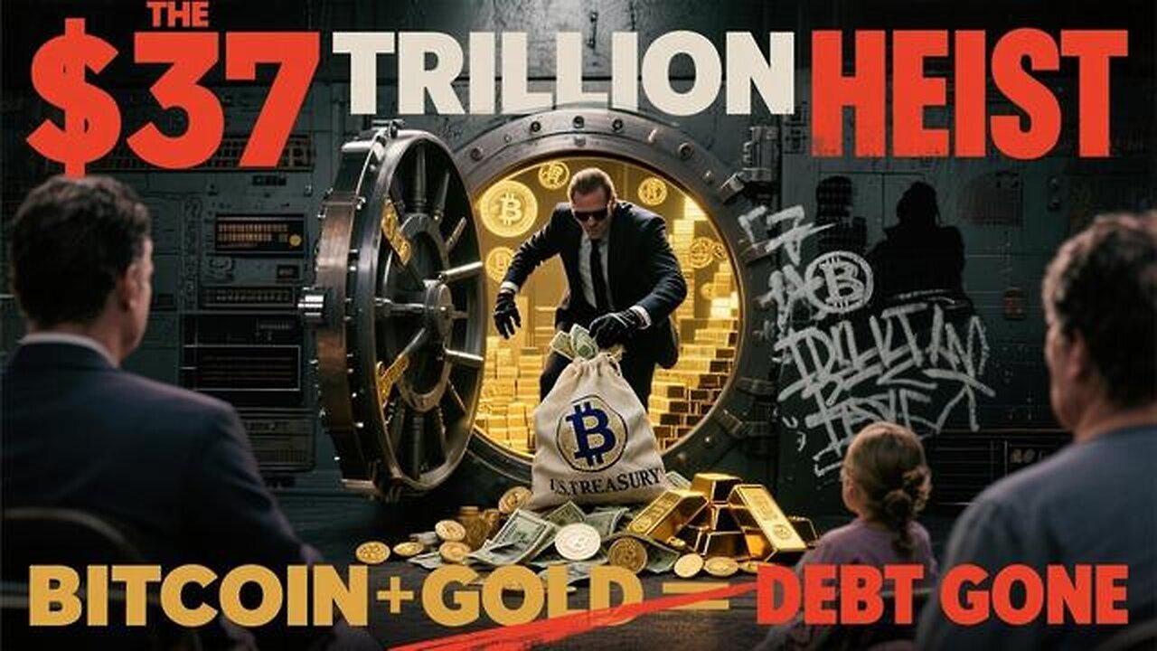 How the U.S. is Using Crypto and Gold to Erase $37 Trillion in Debt Without You Noticing