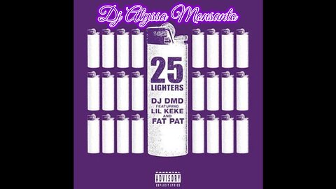 DJ DMD - 25 Lighters (ft. Lil' Keke & Fat Pat) (Slowed Lyric Video by Dj Alyssa Monsanto)