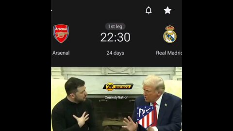 Trump vs. Zelenskyy... or Atlético vs. Arsenal? A Football Negotiation You Can’t Miss!