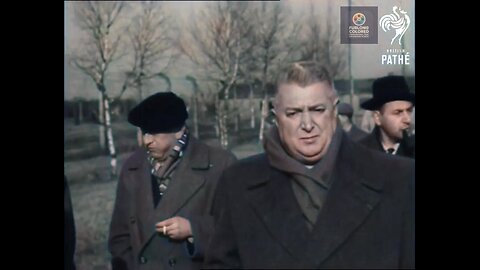 Auschwitz Concentration Camp — Original Archival Footage Restored to Color (720p)