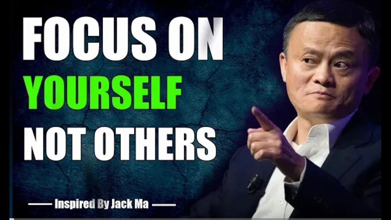 “They’re watching your life… while wasting theirs. Focus on YOU. 🔥 #JackMaFocus”