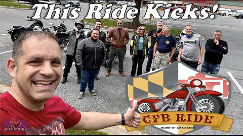 Awesome Maryland CFB Motorcycle Ride -Liberty Dam to Guinness Brewery