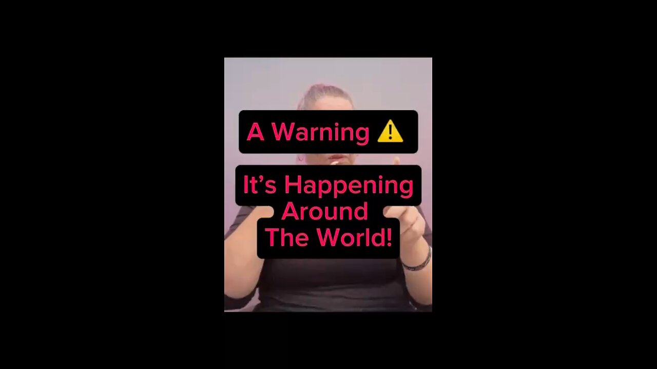 It’s Happening Around The World - Warning! It’s Coming to USA! 😳